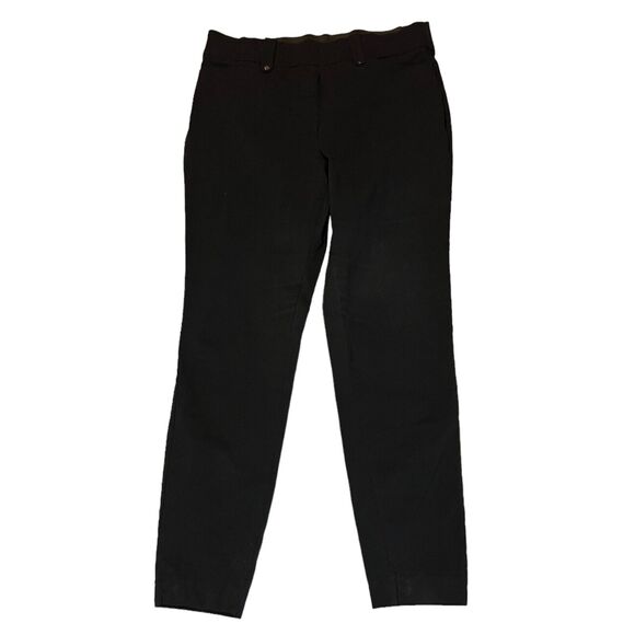 Maurices Women's Trouser Black Pull On Skinny Ankle Pants Size Small Short - Picture 5 of 7
